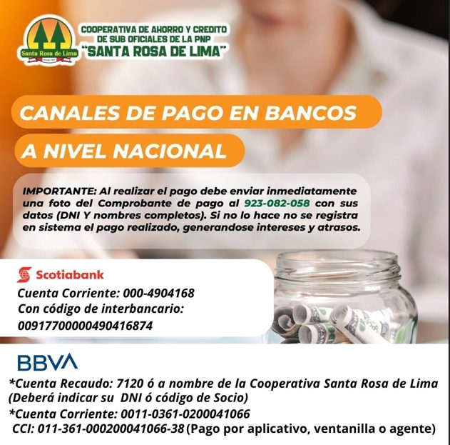 CANALES DE PAGO 2025 IMP